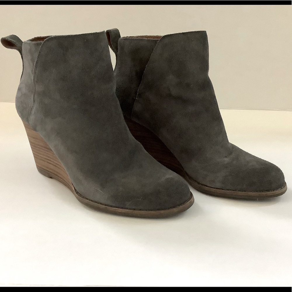 Lucky Brand - Ankle Wedge Bootie